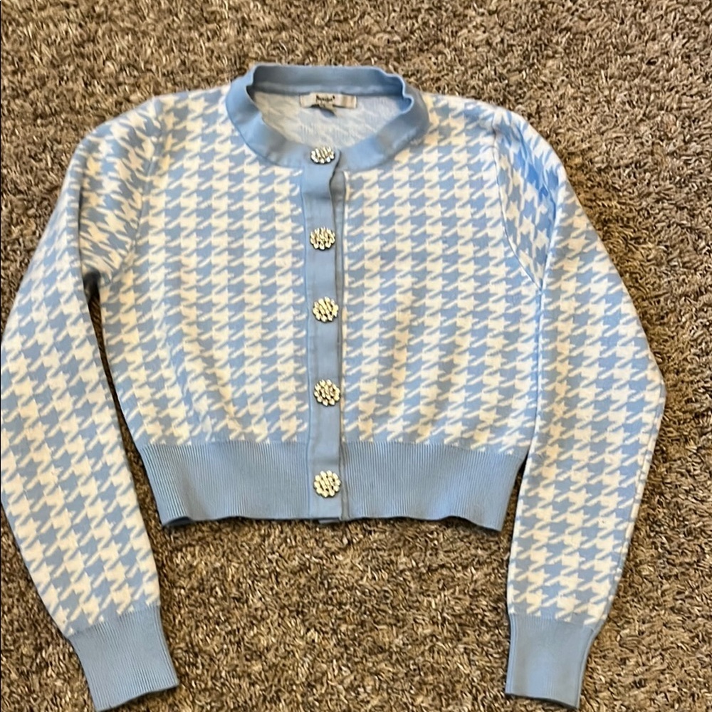 Blue sweater
